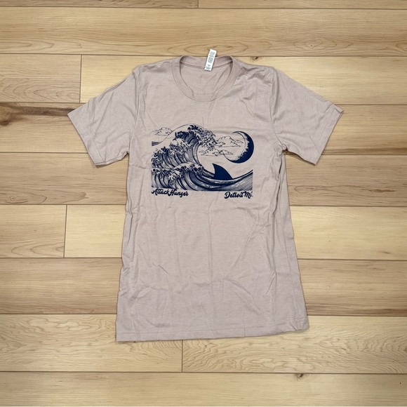 Bella Canvas Light Beige T-Shirt - Picture 1 of 6